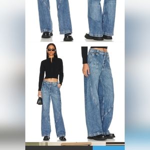 Free People Haywire Jeans Vera Cruz wash, size 25